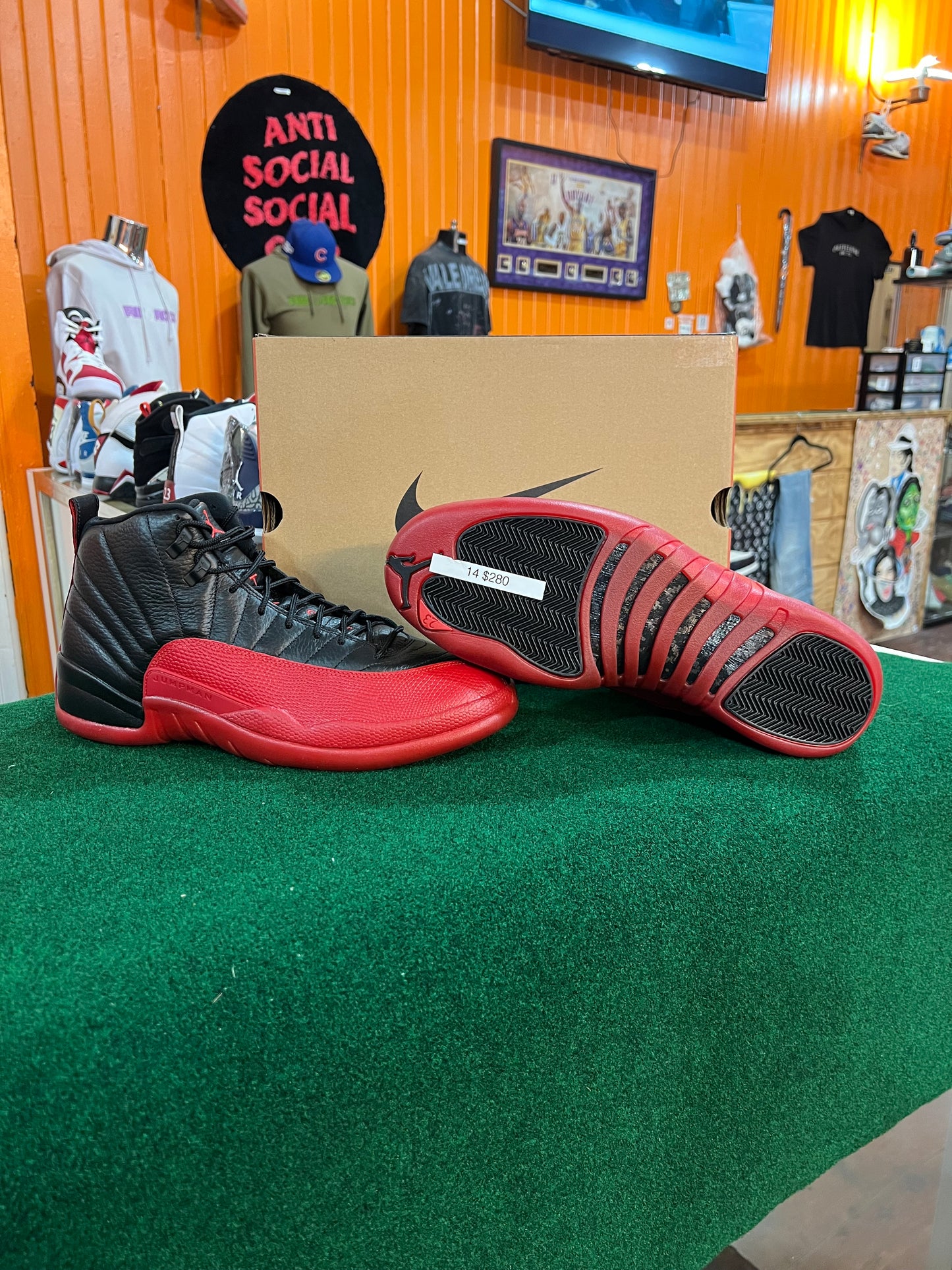 Jordan 12 (Flu Game)