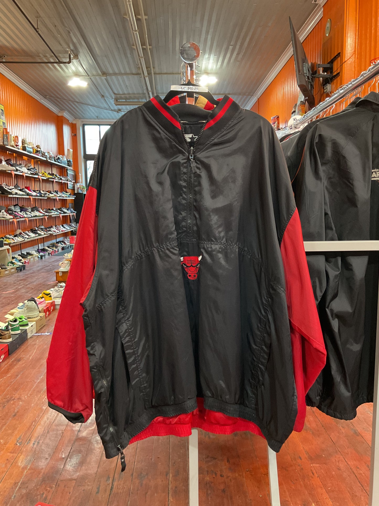 Chicago Bulls Starter Jacket Reversible