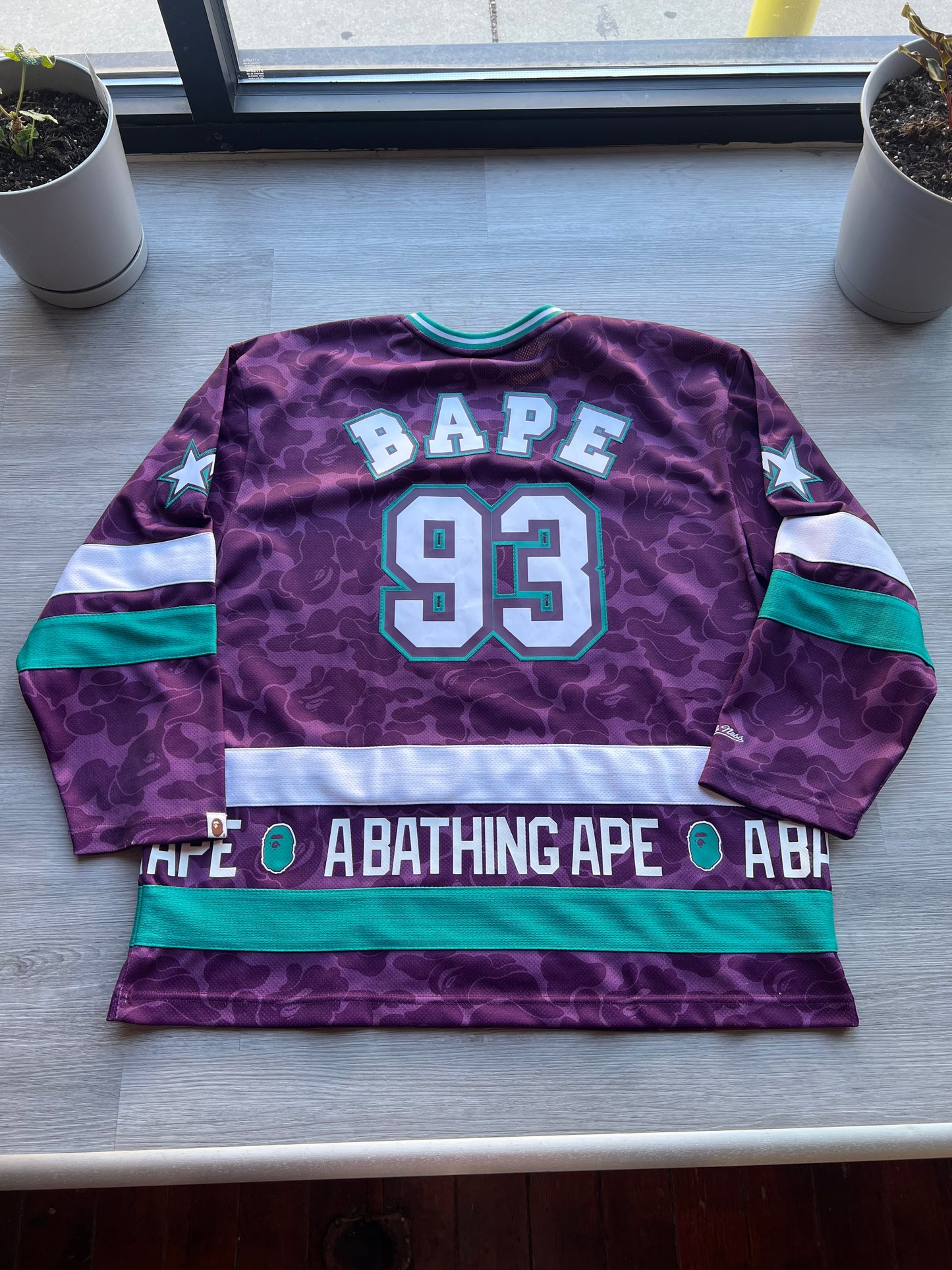 Bape x Mighty Ducks Jersey