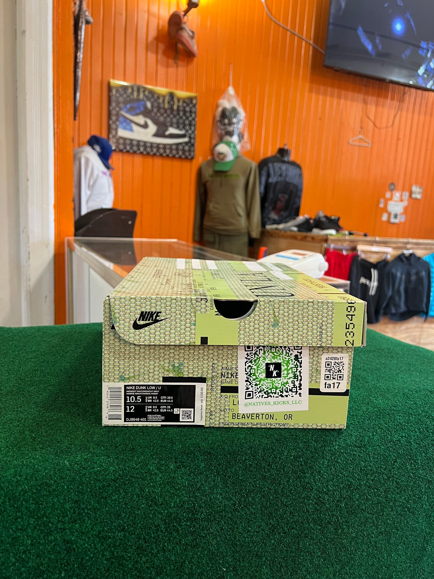 Nike Dunk Union (Pistachio)