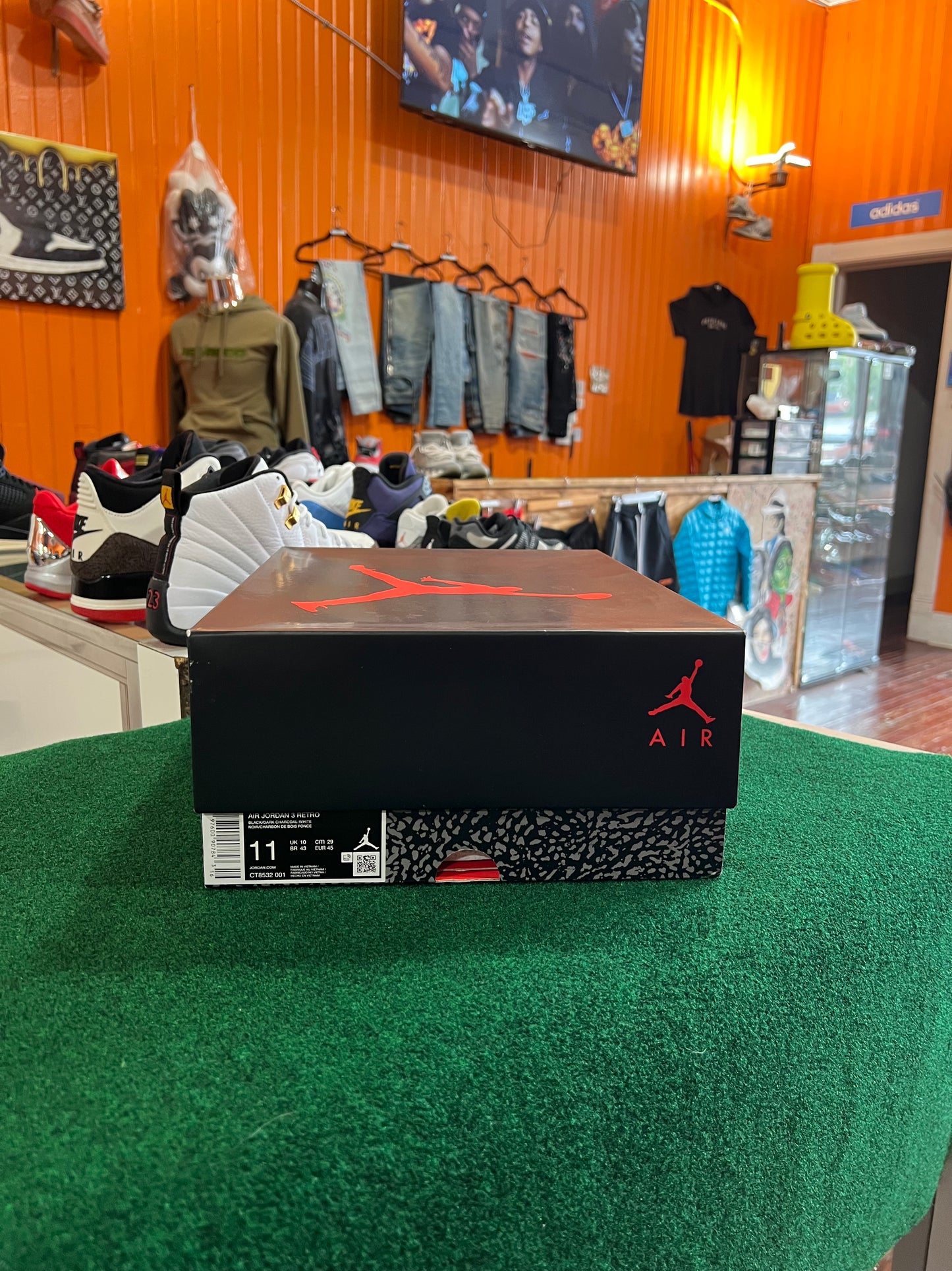 Jordan 3 (Black Cat)
