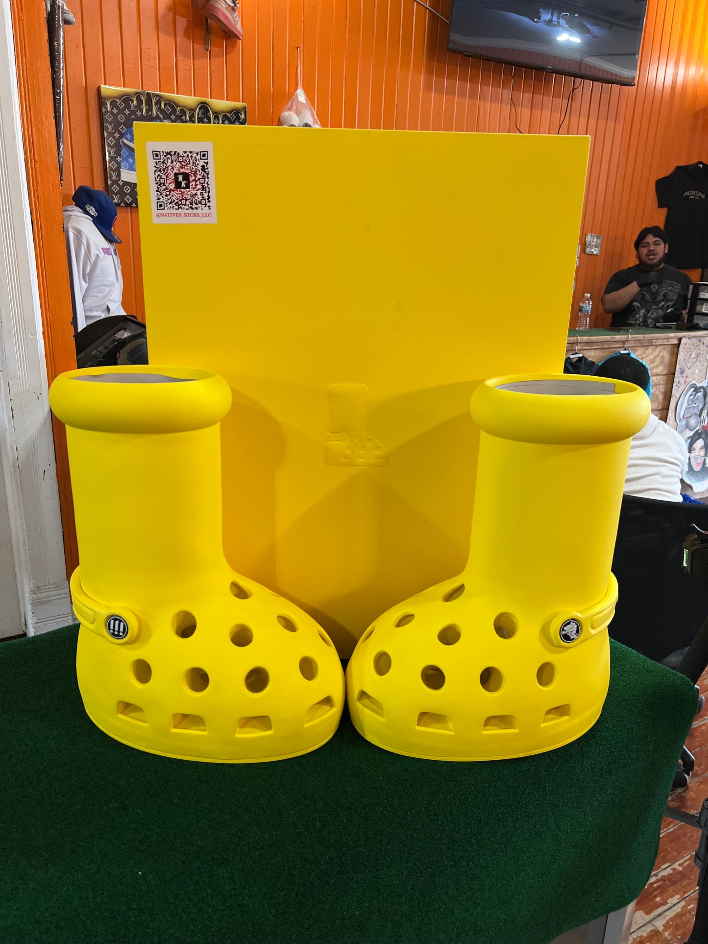 MSCHF x Crocs Boots