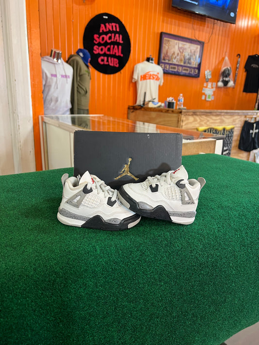 Jordan 4 (White Cement)