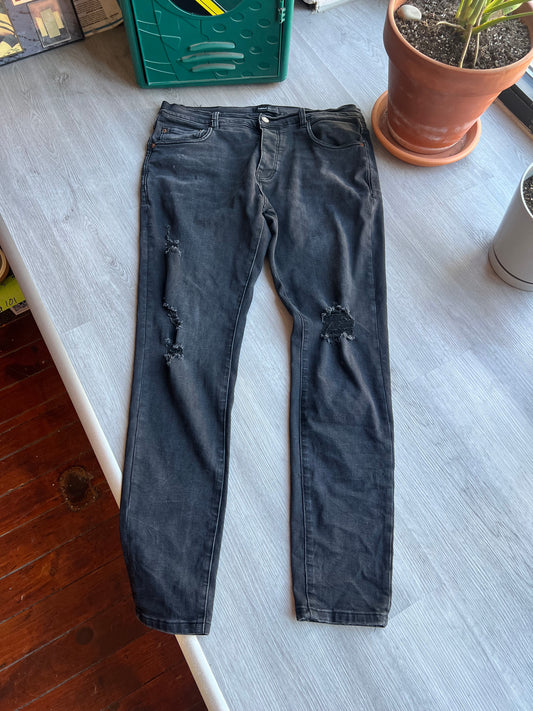 Purple Jeans (Black)