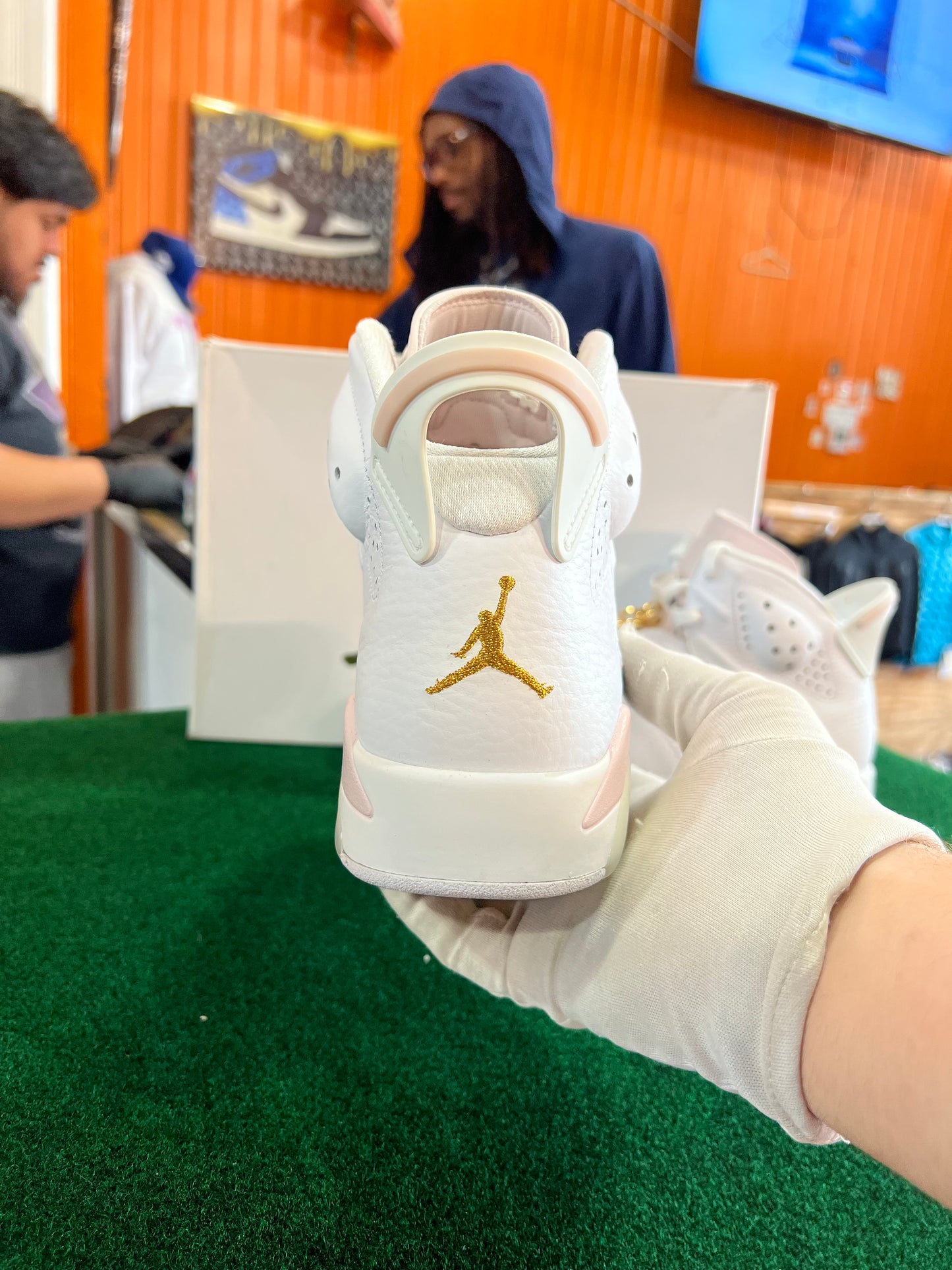 Jordan 6 (Gold Rings)