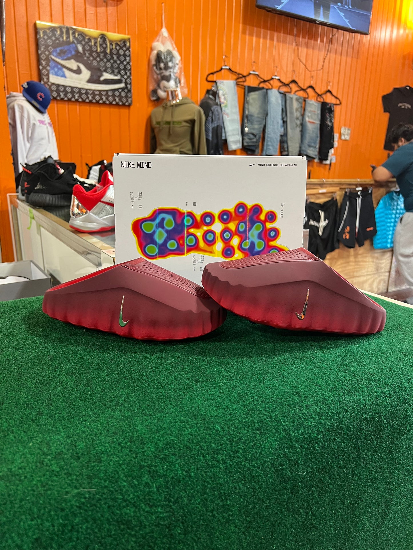 Nike Mind Slide (University Red)