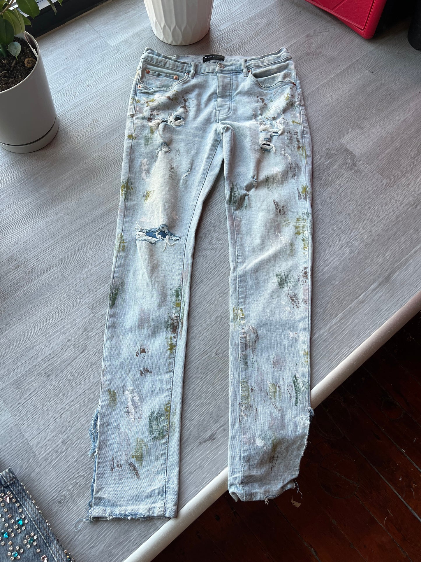Purple Jeans (Camo)