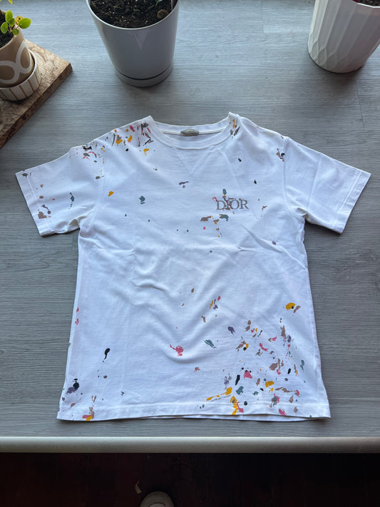 Dior Tee (Paint Splatter)