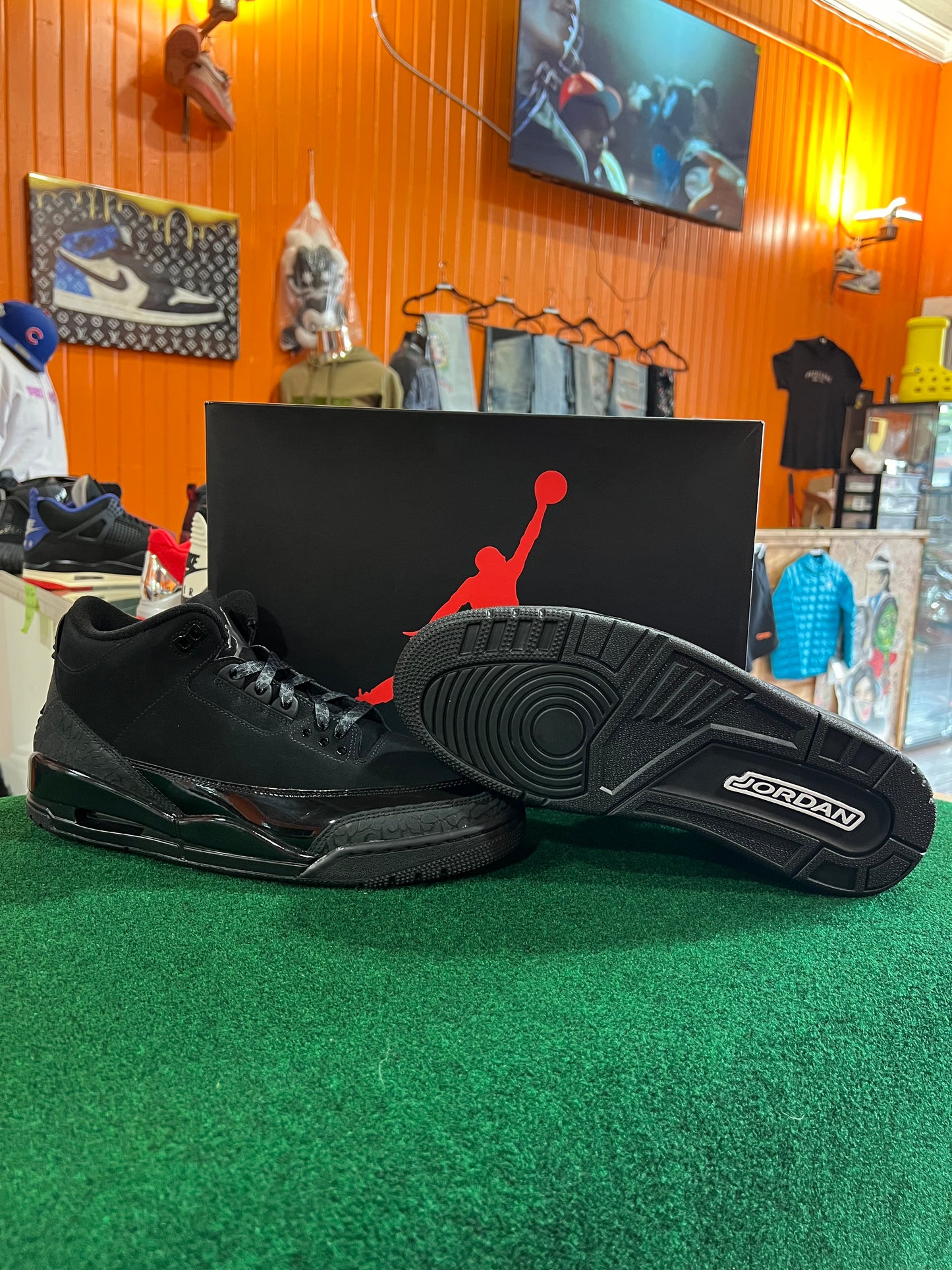Jordan 3 (Black Cat)