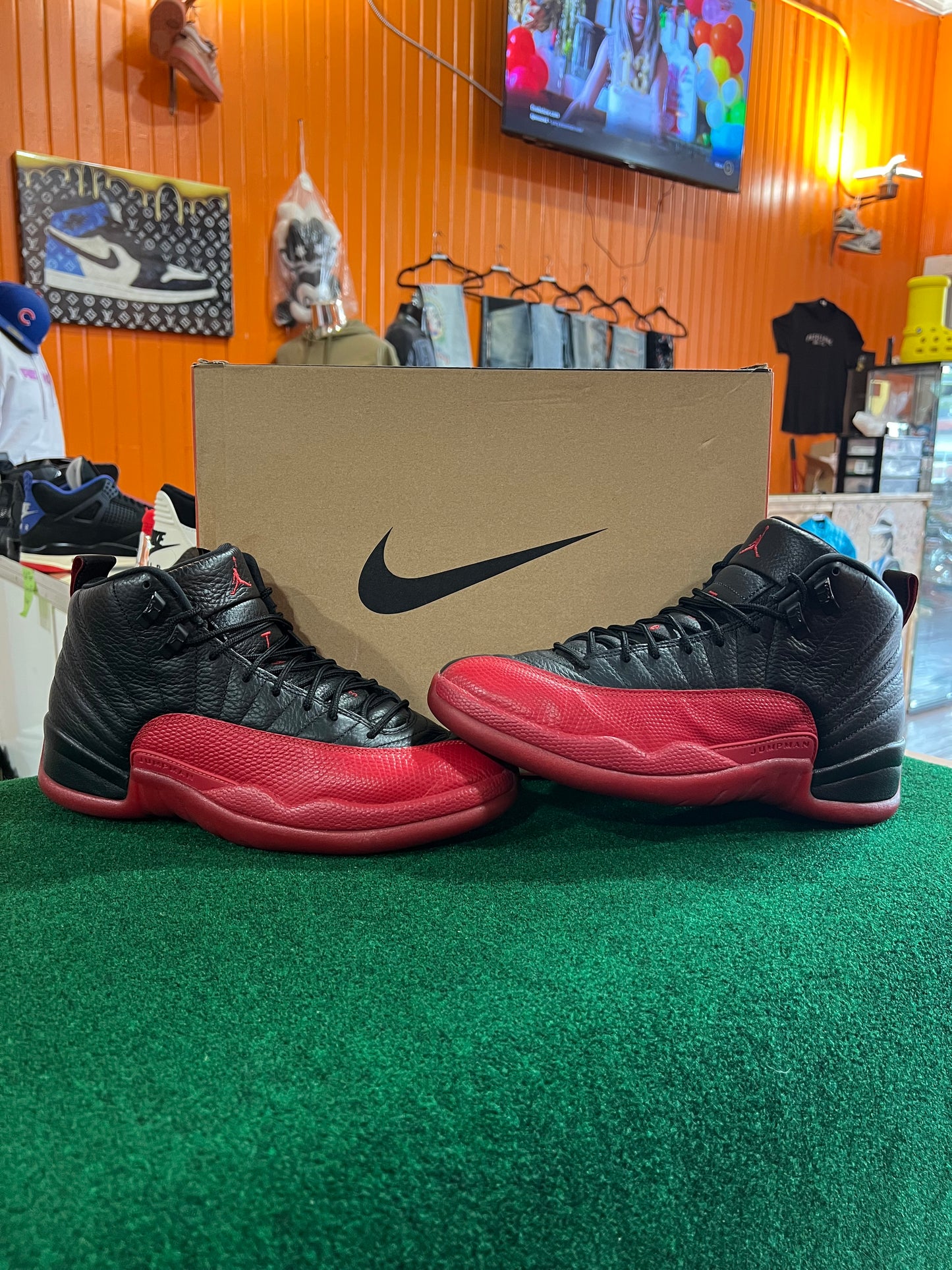 Jordan 12 (Flu Game)