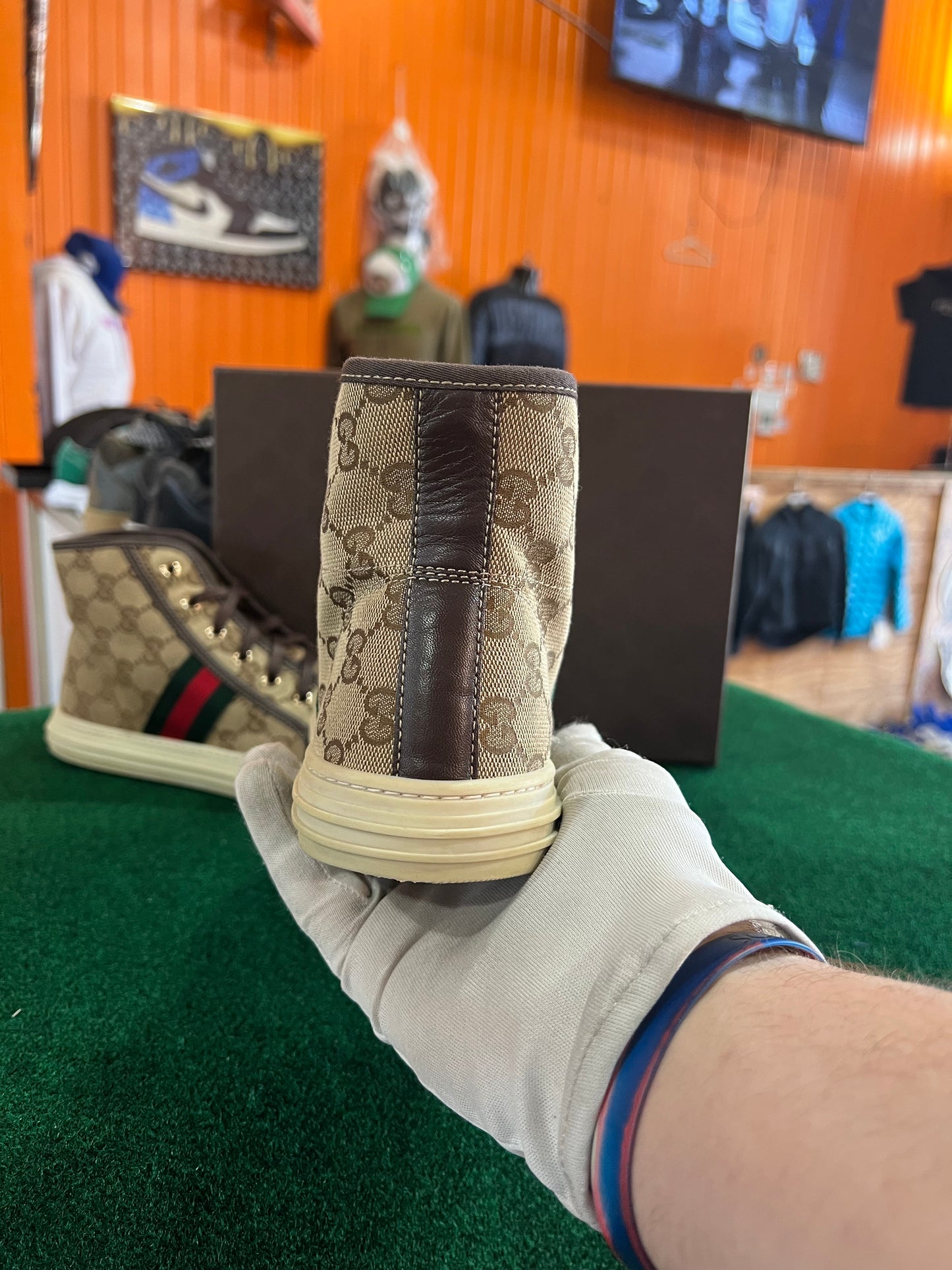 Gucci Grid High Top
