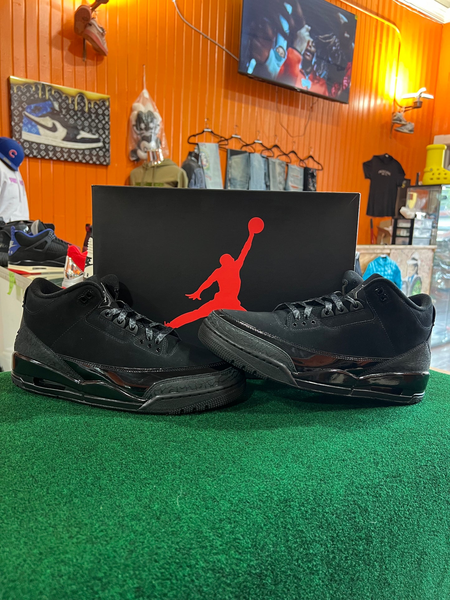 Jordan 3 (Black Cat)