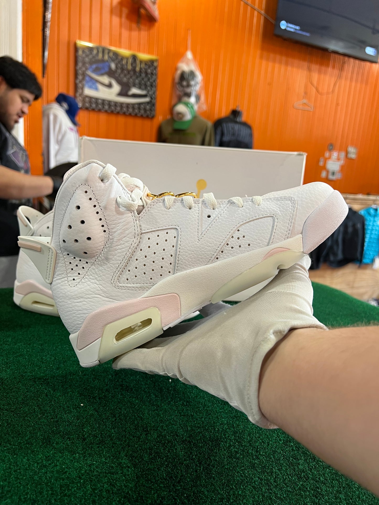 Jordan 6 (Gold Rings)