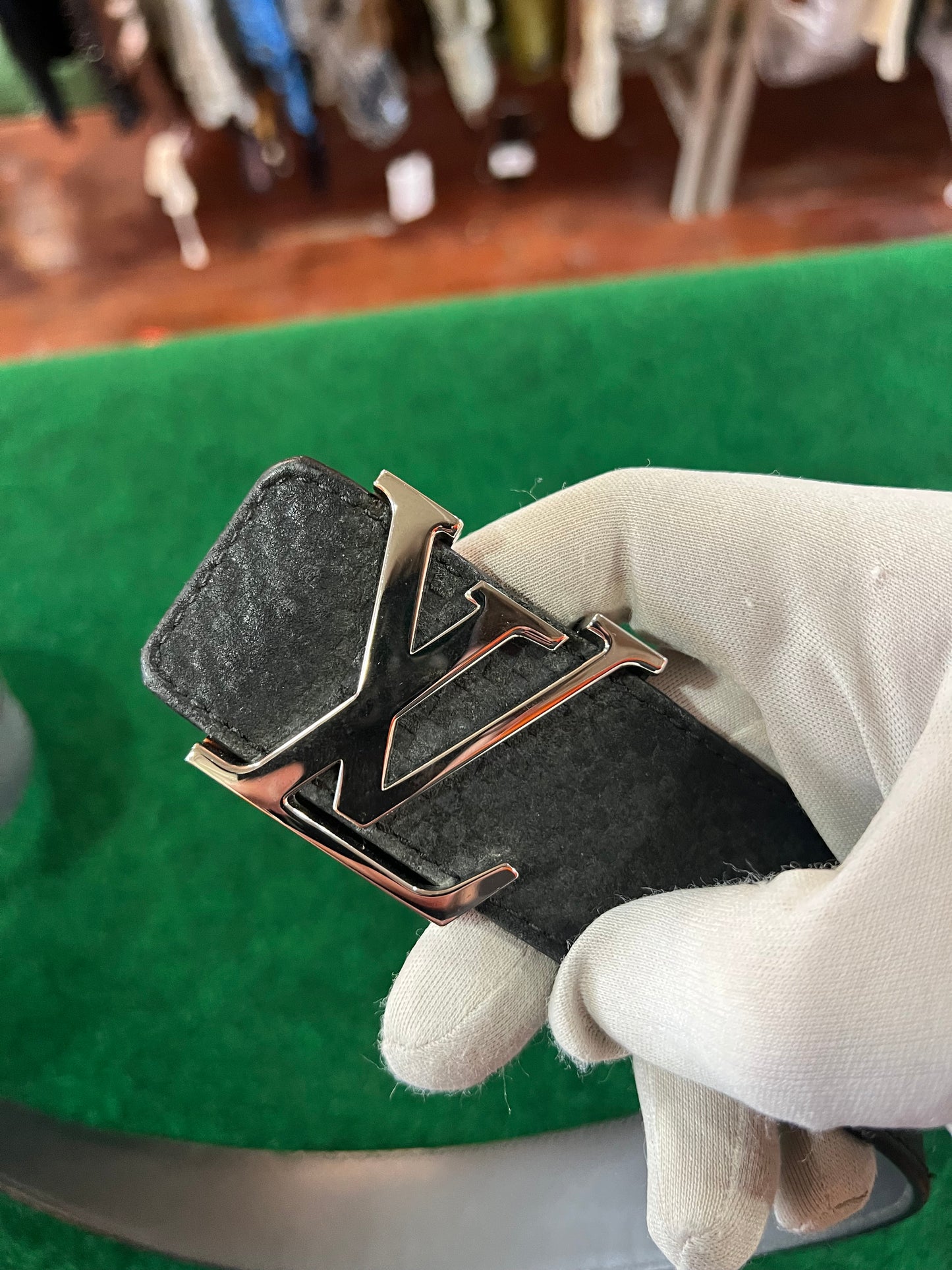 Louis Vuitton Belt (Suede)