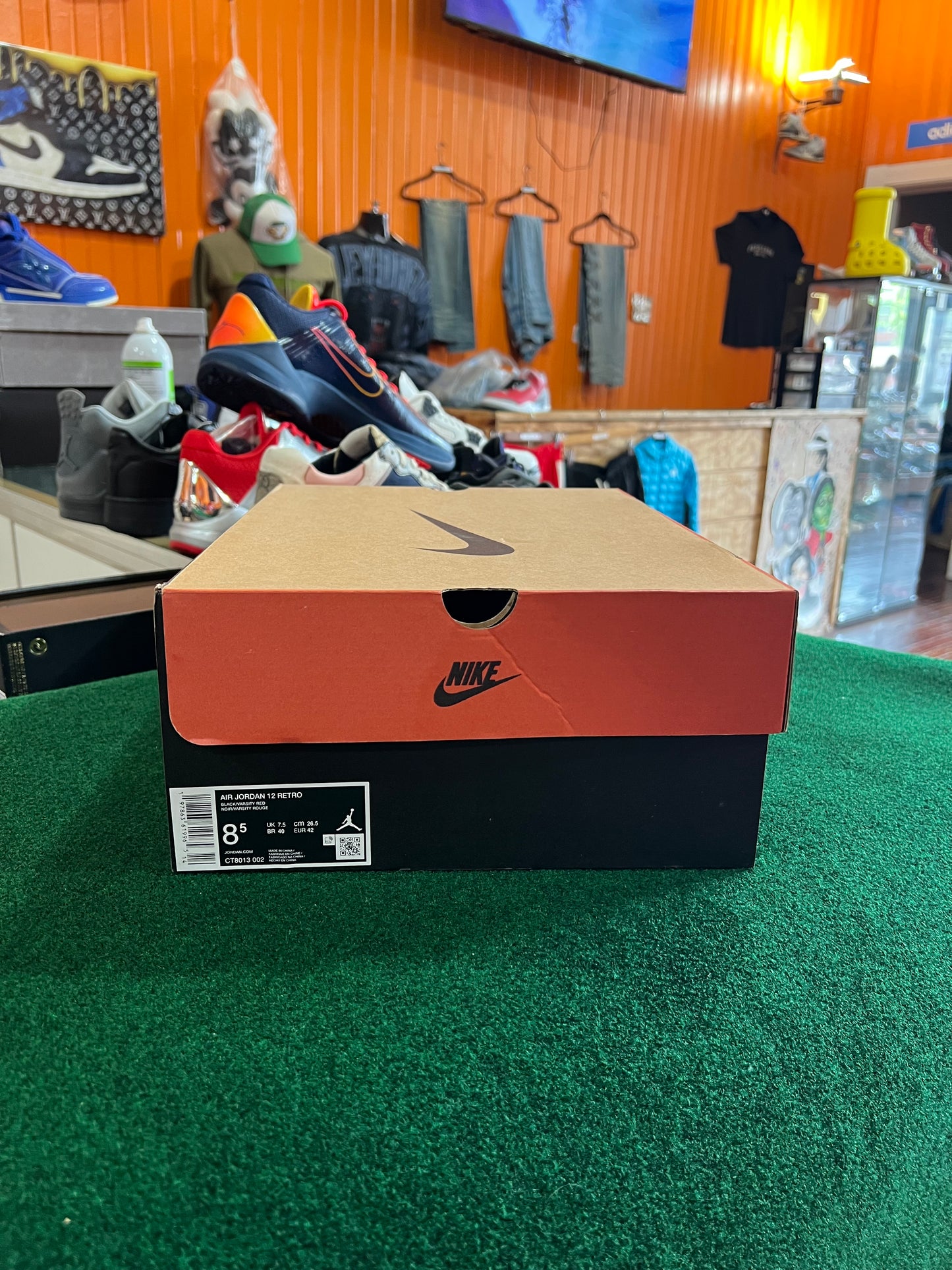 Jordan 12 (Flu Game)