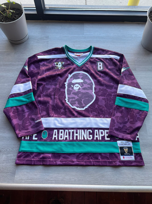 Bape x Mighty Ducks Jersey