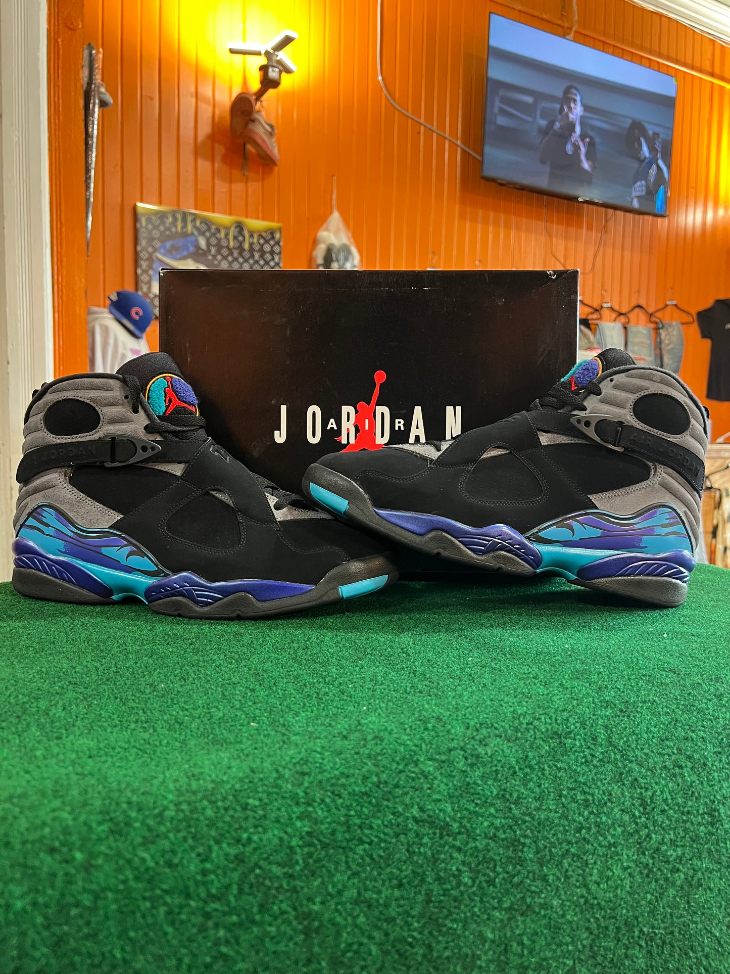Jordan 8 (Aqua)