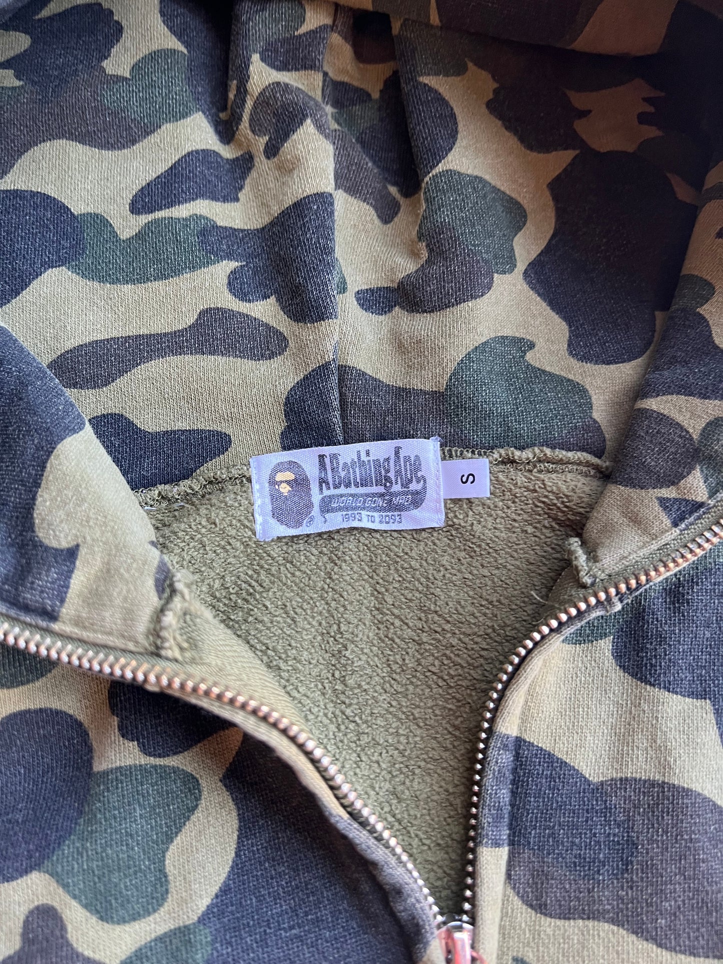 Bape Hoodie (Green Camo)