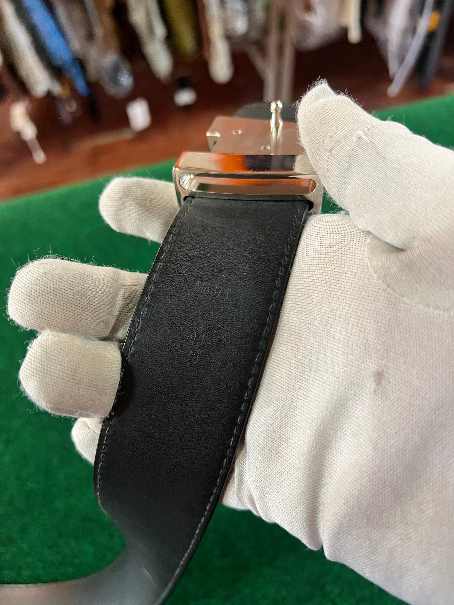 Louis Vuitton Belt (Suede)
