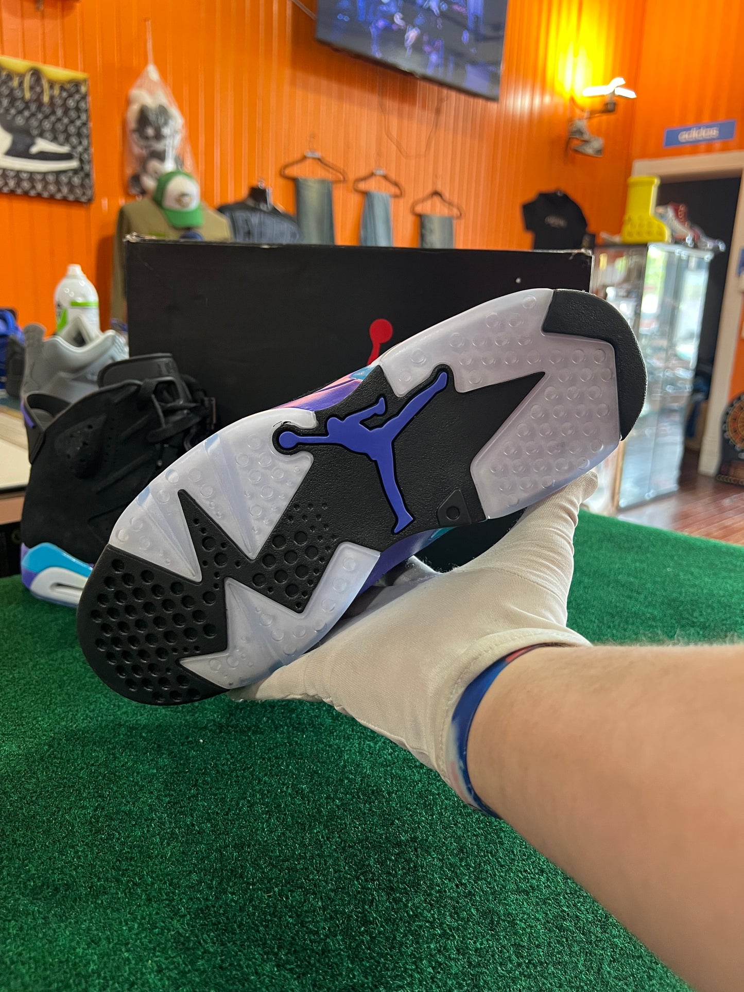 Jordan 6 (Aqua)