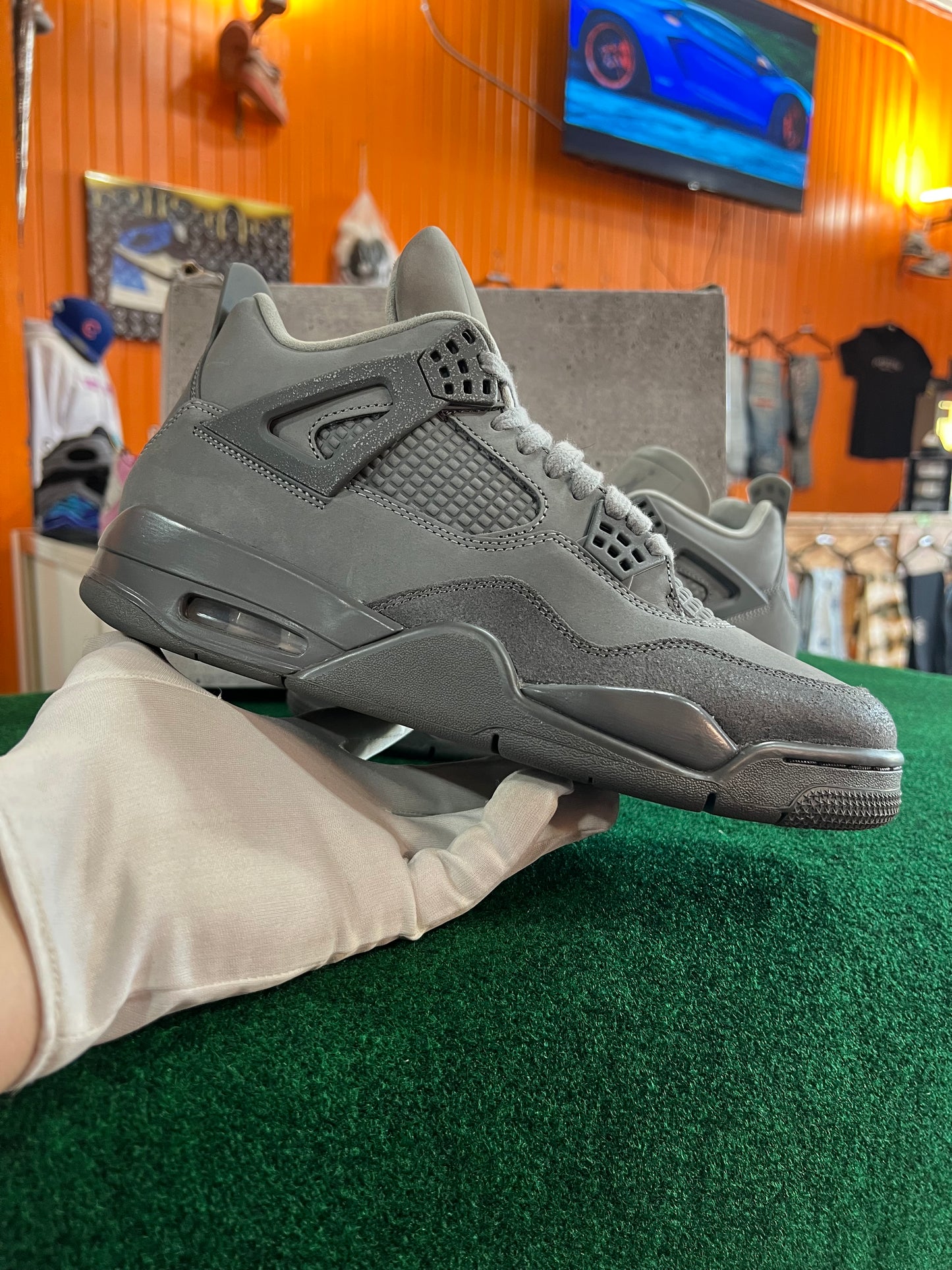 Jordan 4 (Wet Cement)