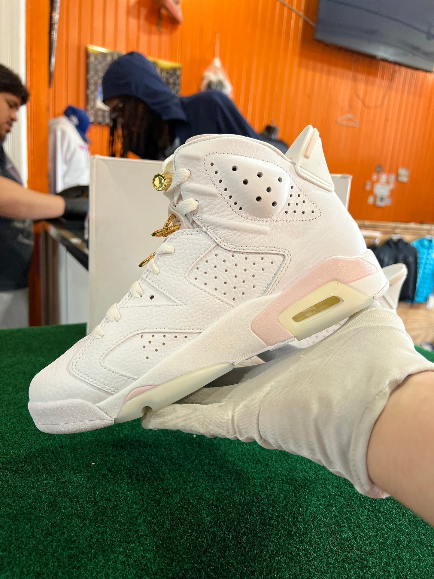 Jordan 6 (Gold Rings)
