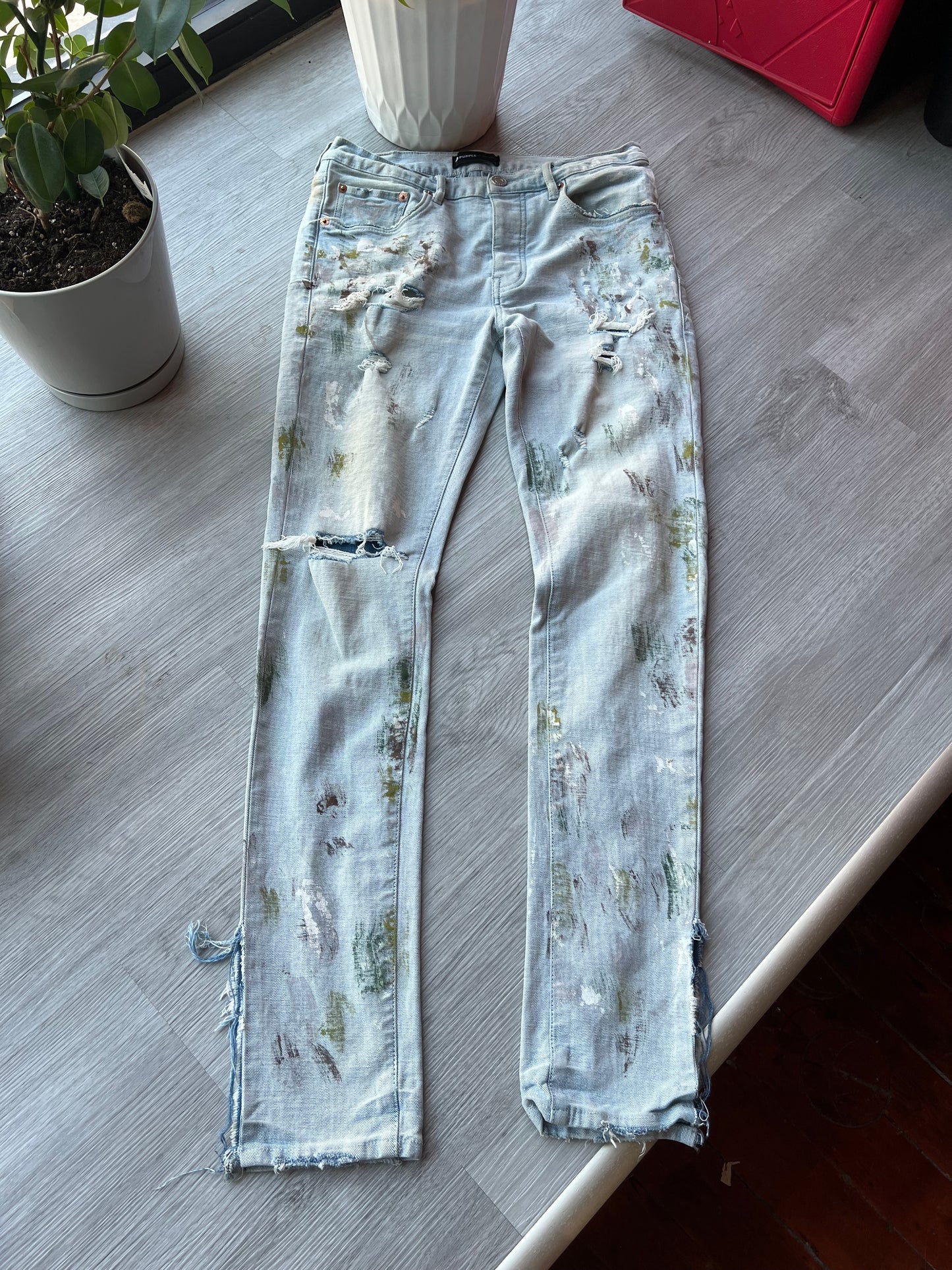Purple Jeans (Camo)