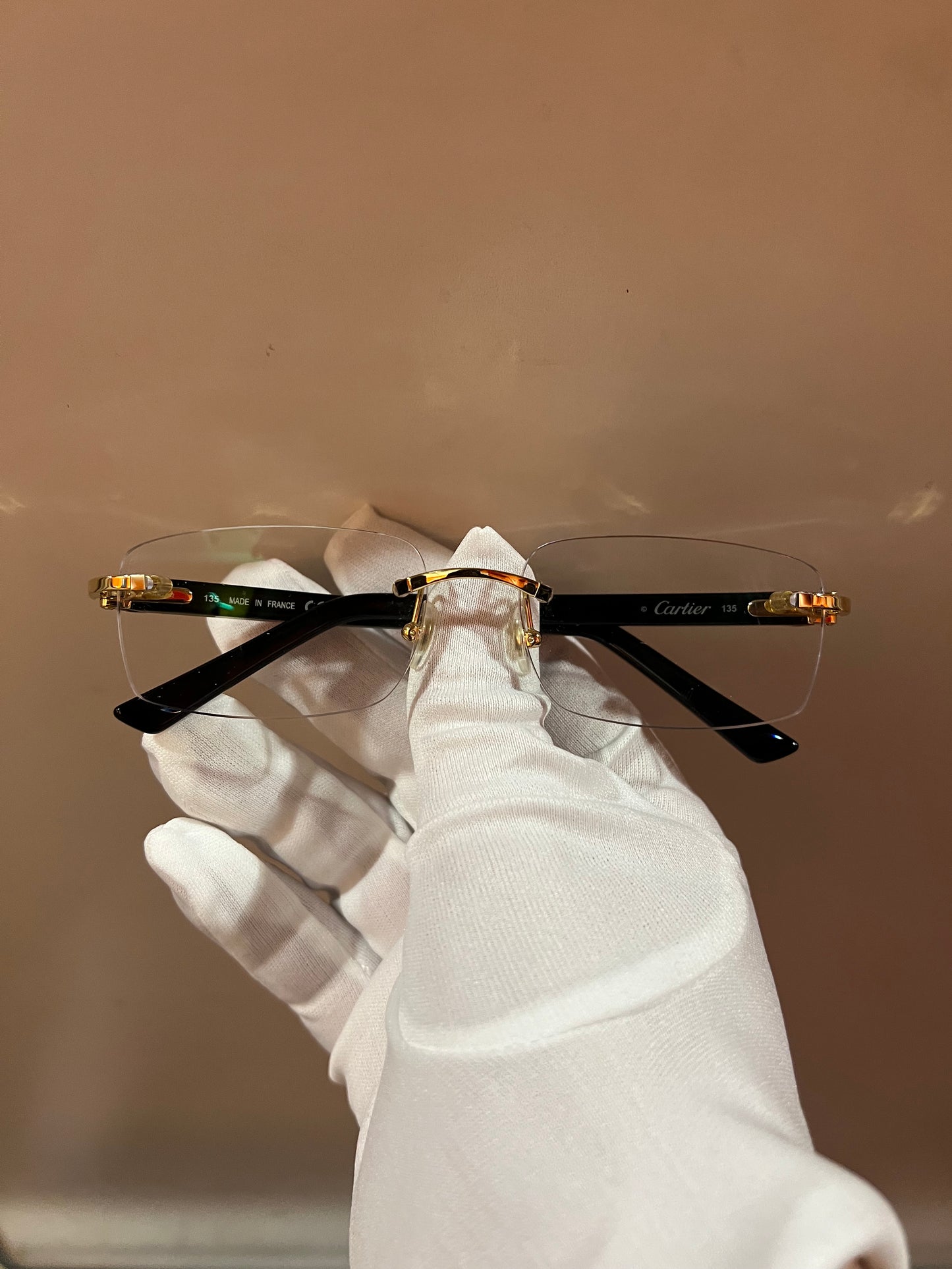 Black Acetates (Gold)