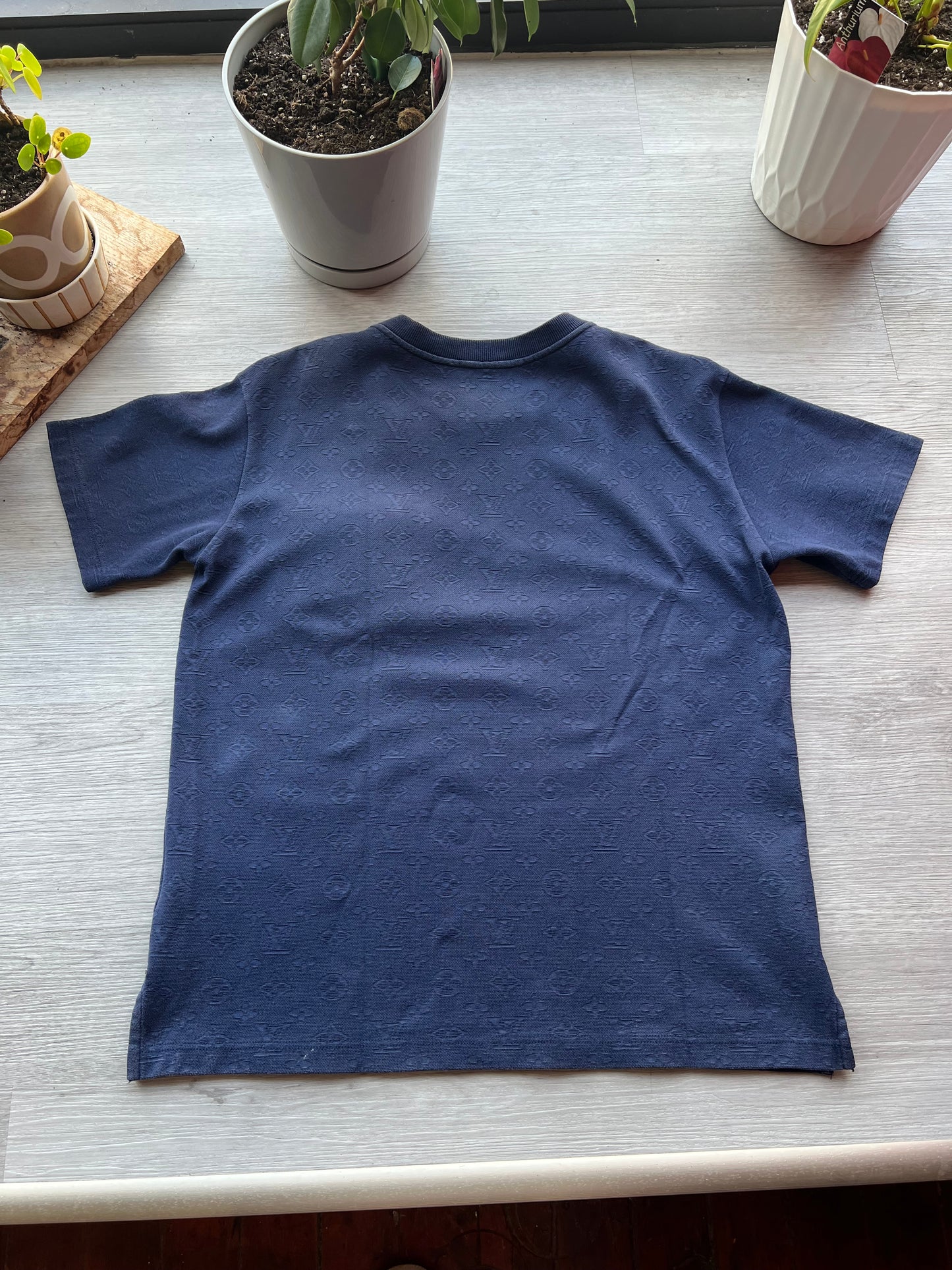 Louis Vuitton Monogram Pocket Tee (Navy)