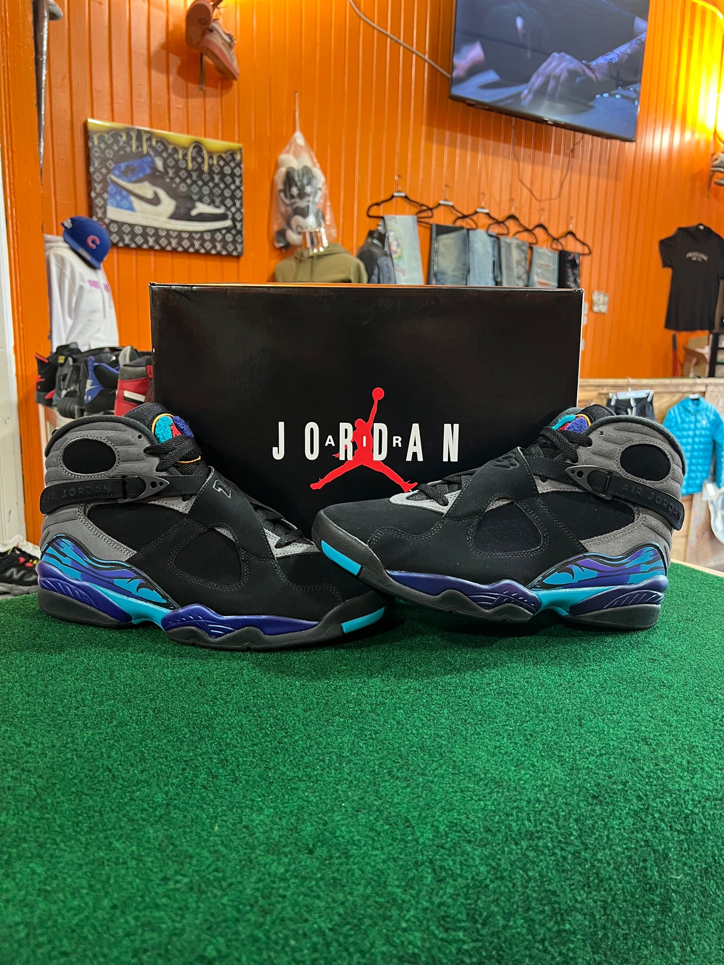 Jordan 8 (Aqua)